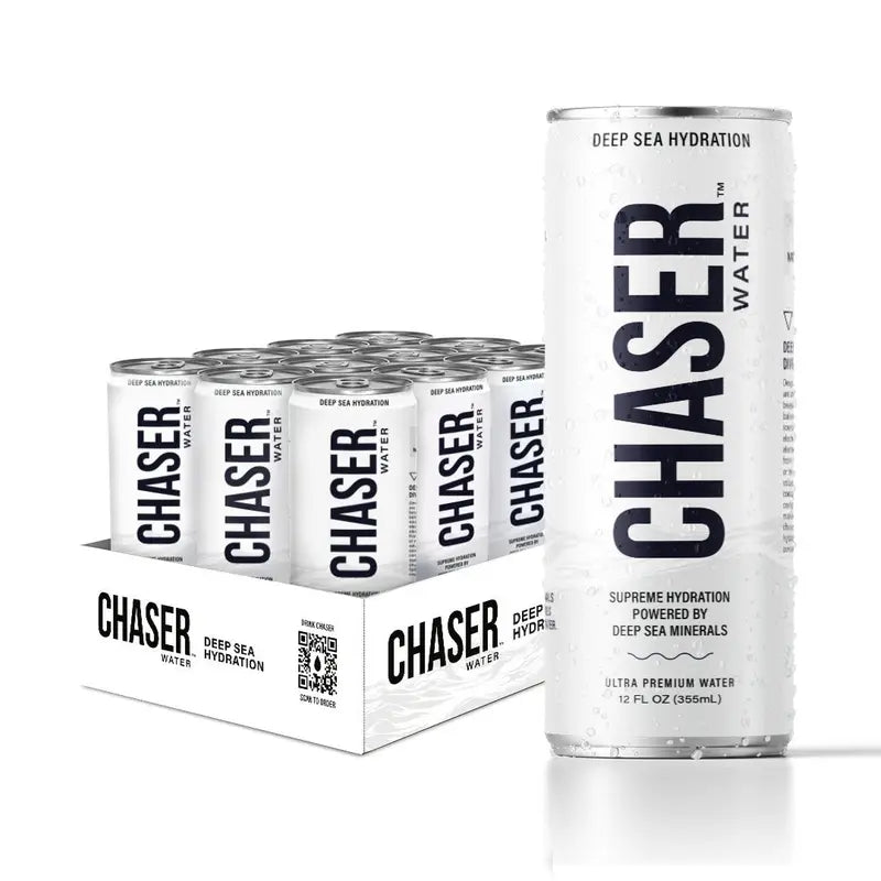 Chaser Water Bundle - Chaser Drops + 12-Pack (12oz Cans)