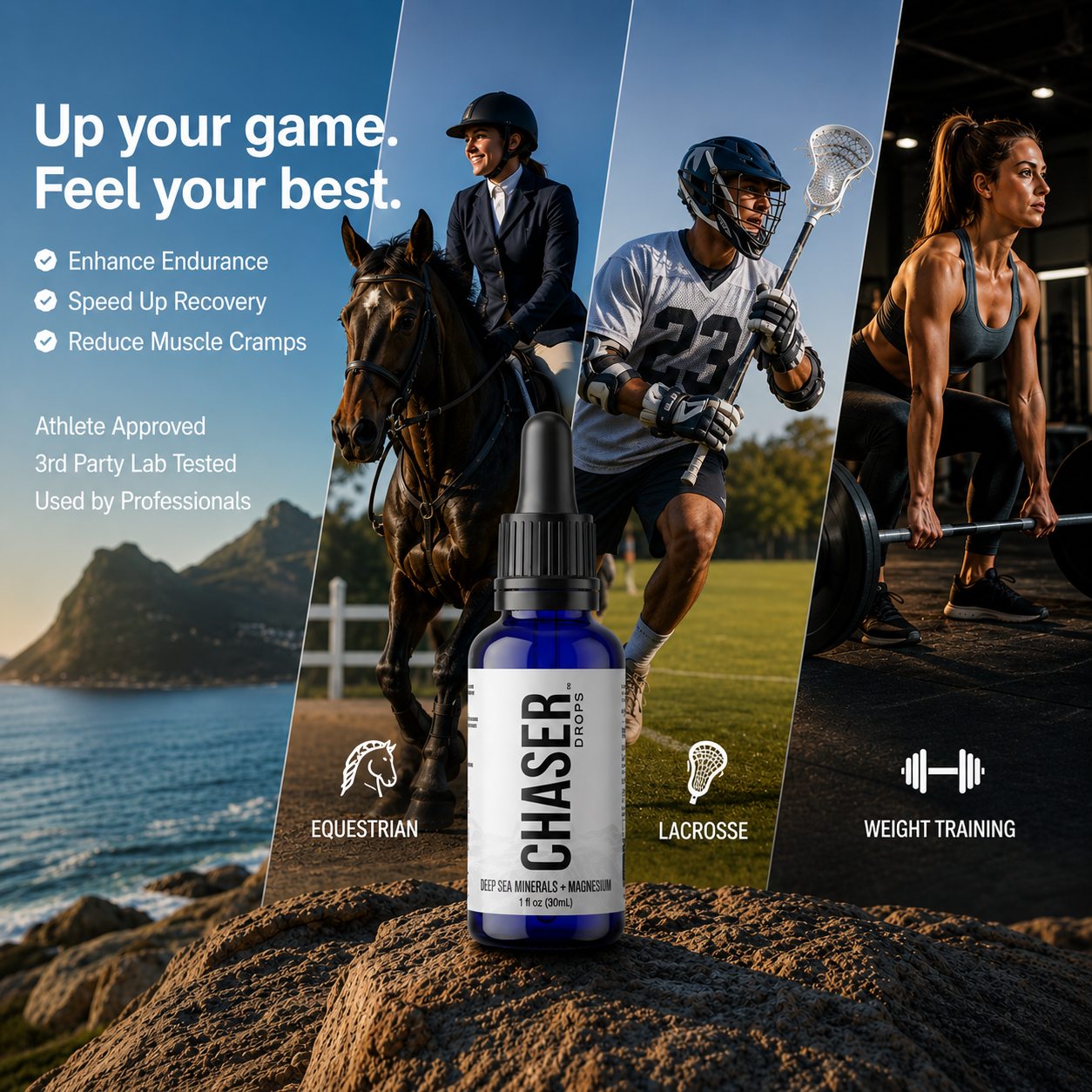 Chaser Drops. Magnesium + Deep Sea Minerals
