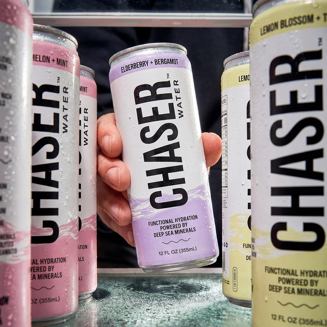 Chaser Water Elderberry + Bergamot