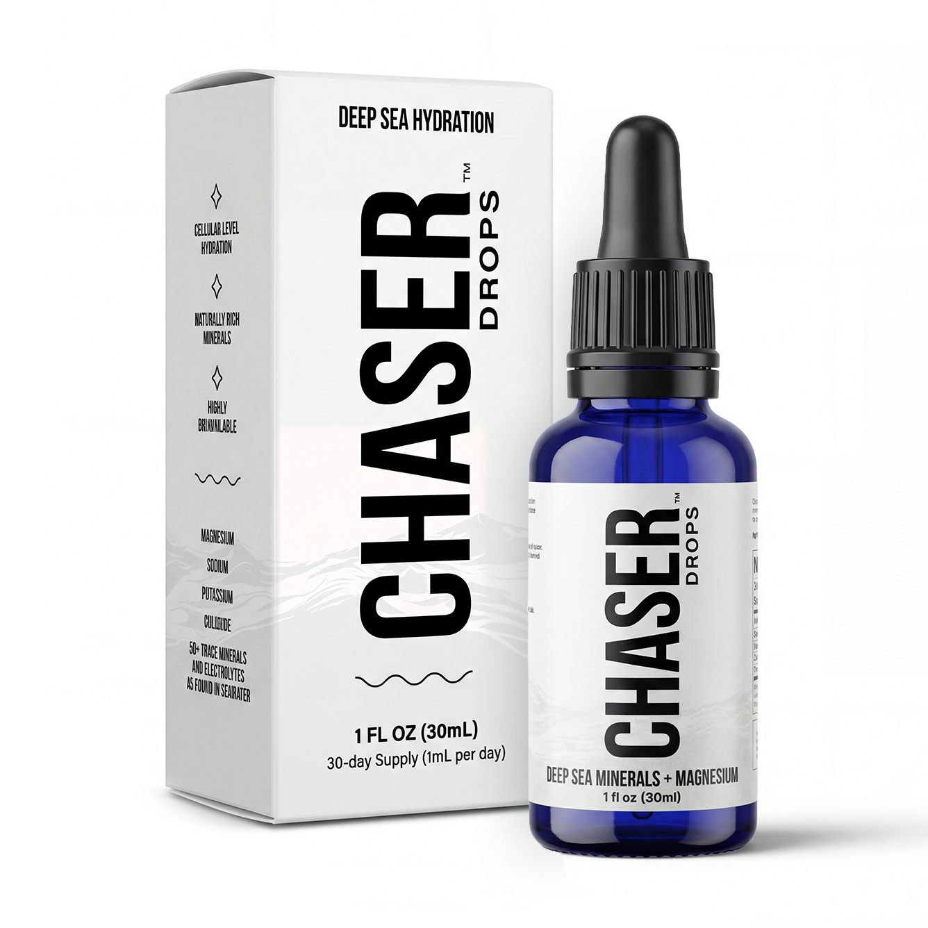Chaser Drops. Magnesium + Deep Sea Minerals