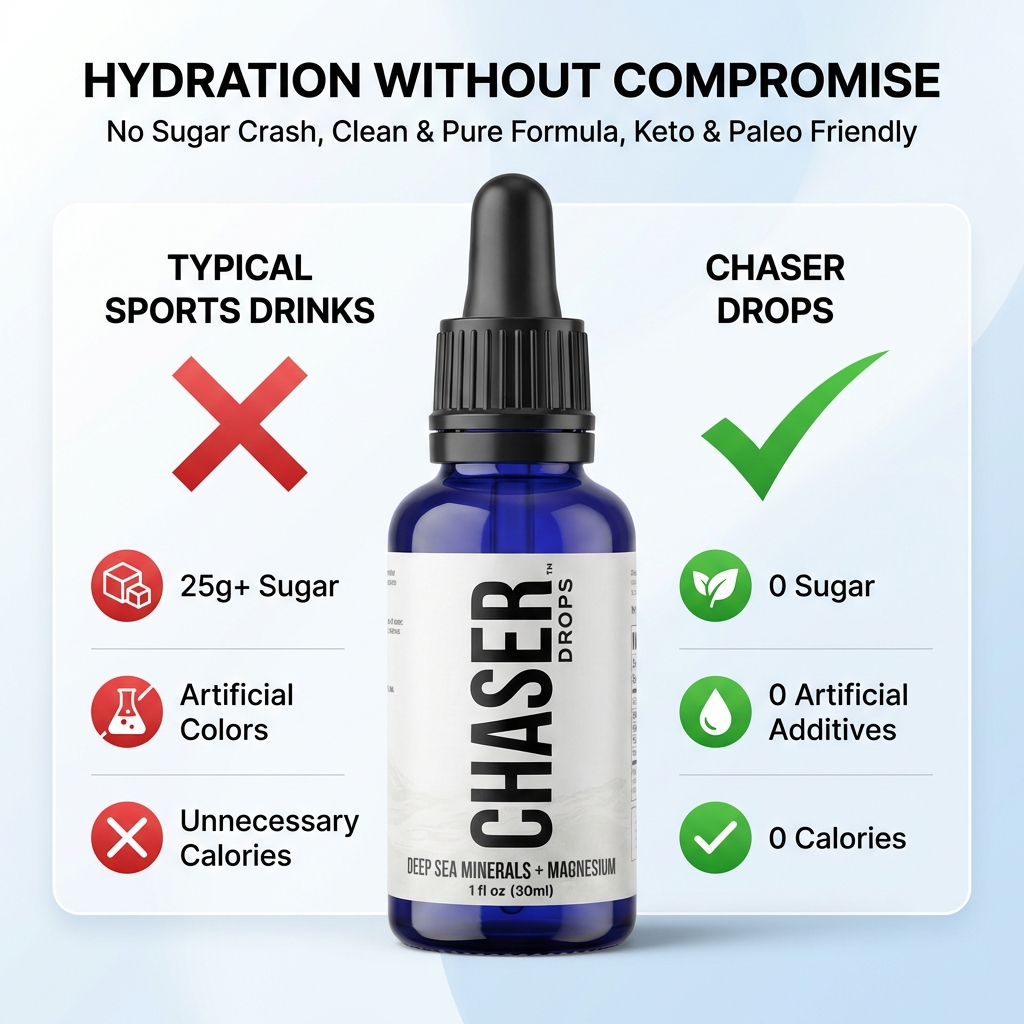 Chaser Sparkling Water Bundle - Chaser Drops + 12-Pack (12oz   Cans)