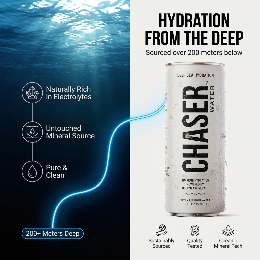 Chaser Water Bundle - Chaser Drops + 12-Pack (12oz Cans)